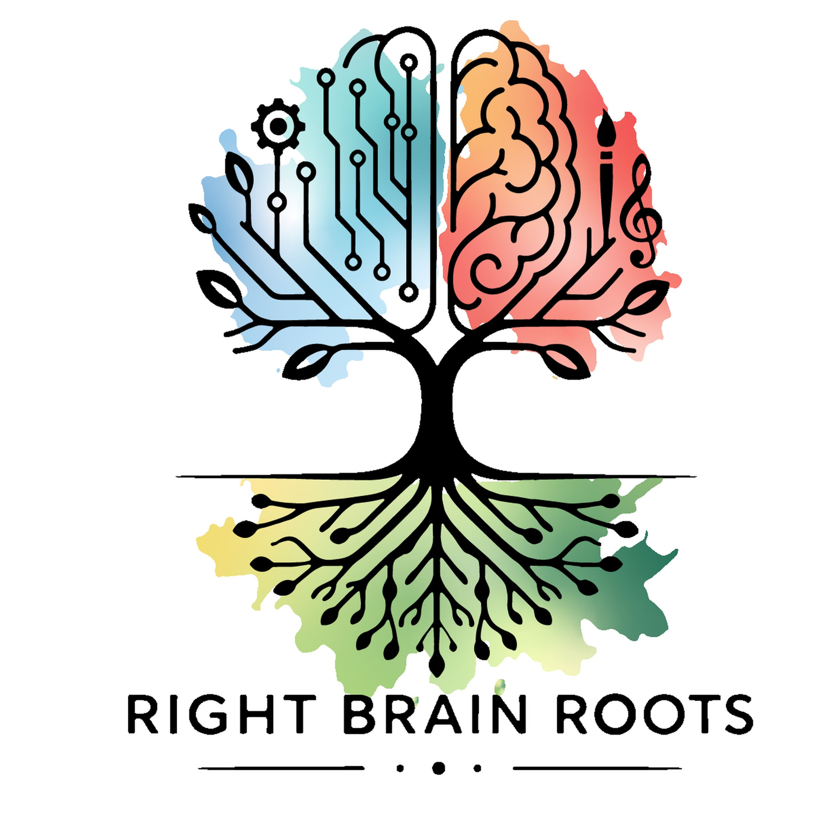 Right Brain Roots logo
